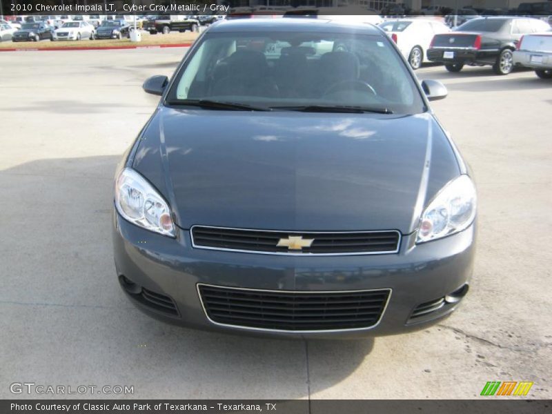 Cyber Gray Metallic / Gray 2010 Chevrolet Impala LT