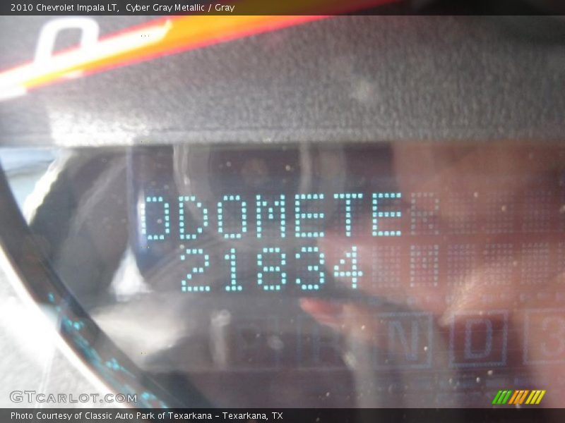 Cyber Gray Metallic / Gray 2010 Chevrolet Impala LT