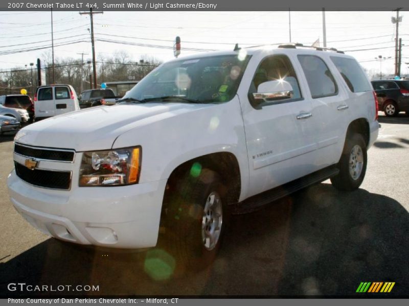 Summit White / Light Cashmere/Ebony 2007 Chevrolet Tahoe LT 4x4