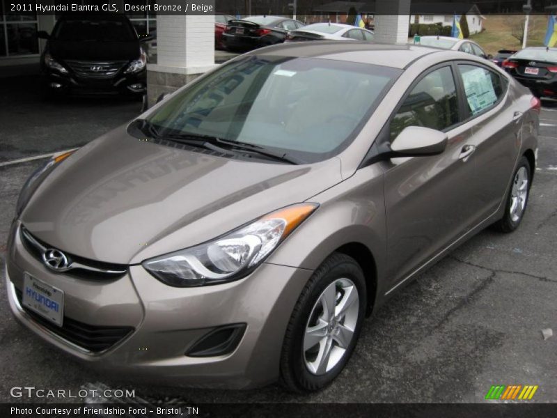 Front 3/4 View of 2011 Elantra GLS