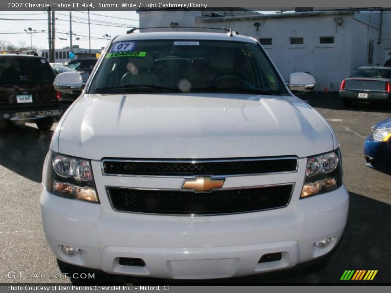 Summit White / Light Cashmere/Ebony 2007 Chevrolet Tahoe LT 4x4