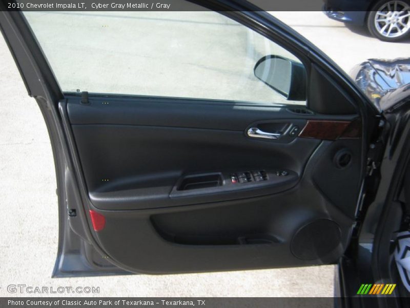 Cyber Gray Metallic / Gray 2010 Chevrolet Impala LT