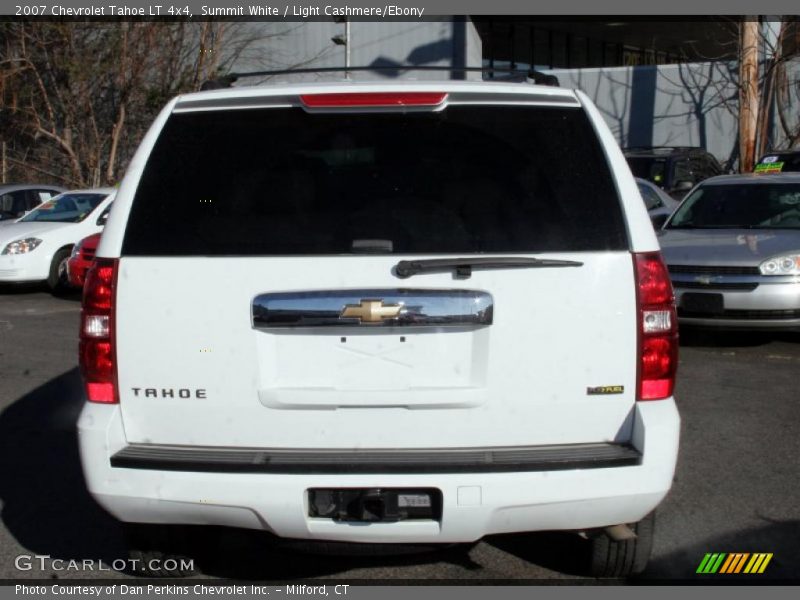Summit White / Light Cashmere/Ebony 2007 Chevrolet Tahoe LT 4x4