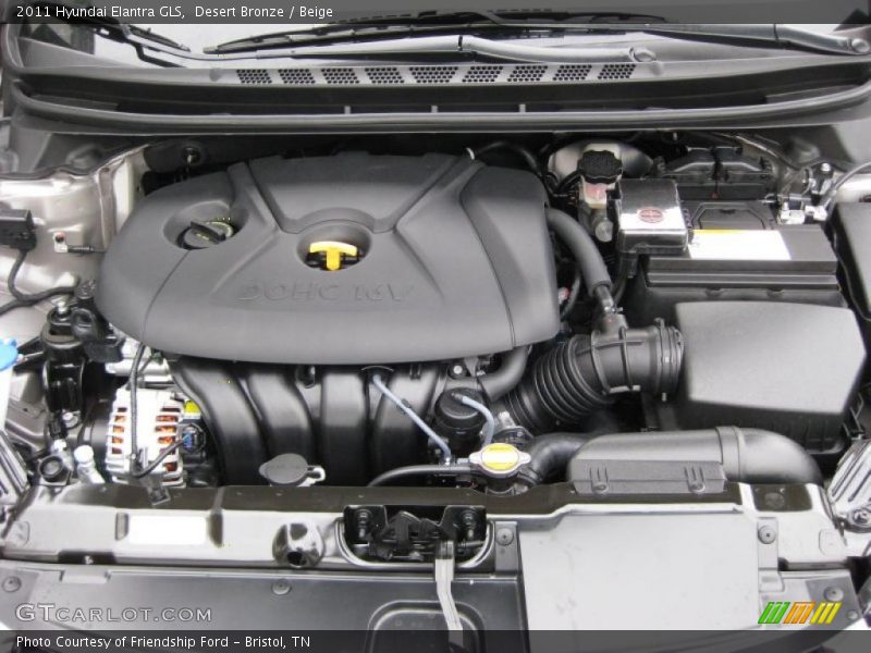  2011 Elantra GLS Engine - 1.8 Liter DOHC 16-Valve D-CVVT 4 Cylinder
