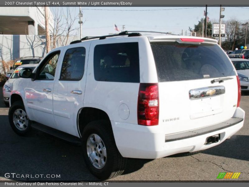 Summit White / Light Cashmere/Ebony 2007 Chevrolet Tahoe LT 4x4