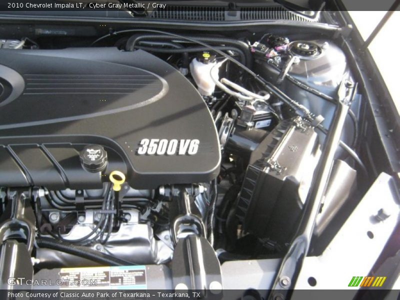 Cyber Gray Metallic / Gray 2010 Chevrolet Impala LT