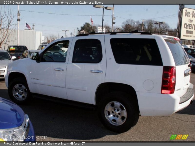 Summit White / Light Cashmere/Ebony 2007 Chevrolet Tahoe LT 4x4