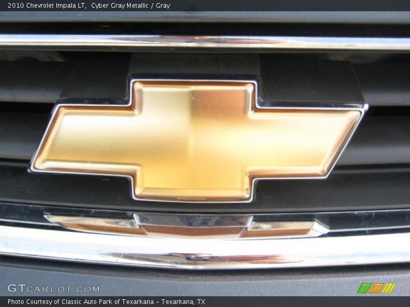 Cyber Gray Metallic / Gray 2010 Chevrolet Impala LT