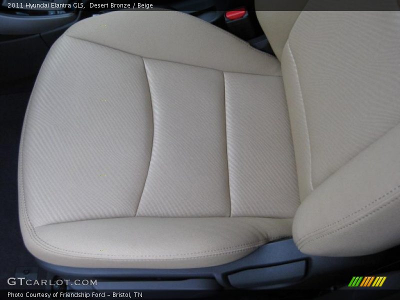  2011 Elantra GLS Beige Interior