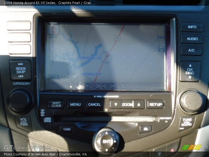 Navigation of 2004 Accord EX V6 Sedan