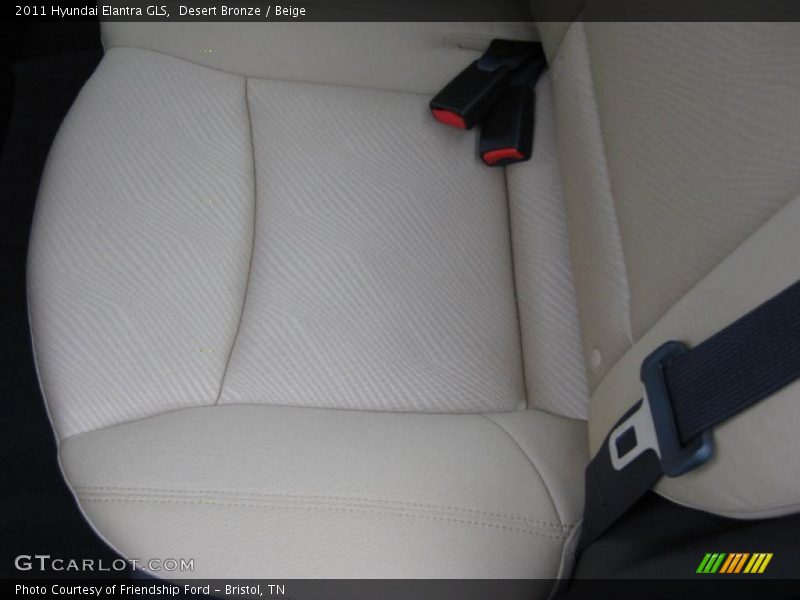 Desert Bronze / Beige 2011 Hyundai Elantra GLS