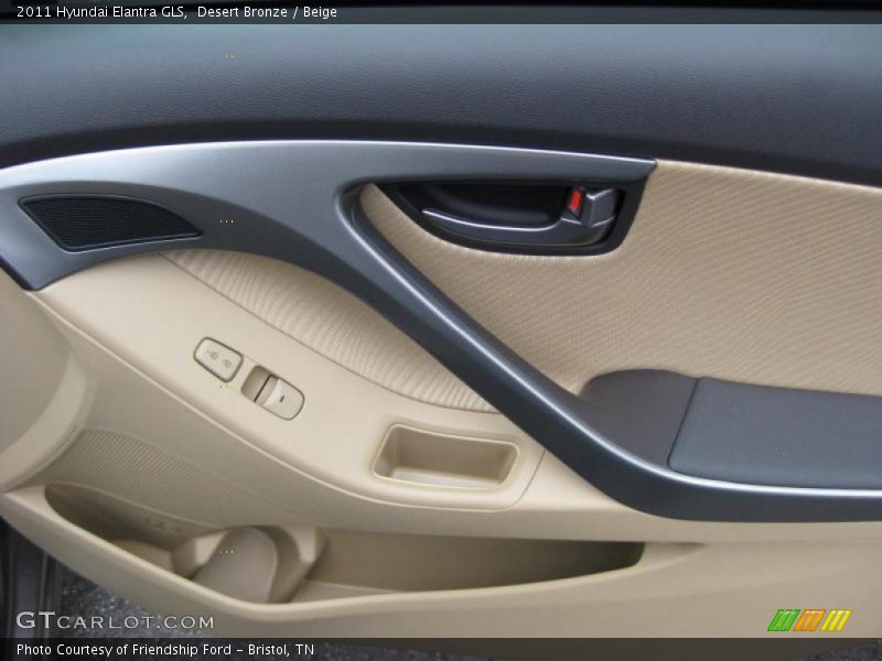 Door Panel of 2011 Elantra GLS