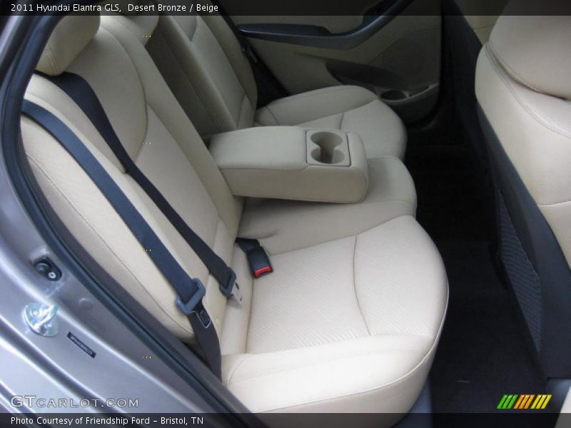  2011 Elantra GLS Beige Interior