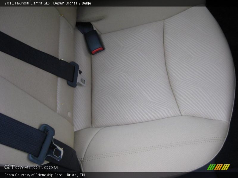  2011 Elantra GLS Beige Interior