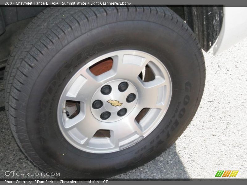 Summit White / Light Cashmere/Ebony 2007 Chevrolet Tahoe LT 4x4
