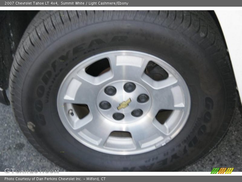 Summit White / Light Cashmere/Ebony 2007 Chevrolet Tahoe LT 4x4