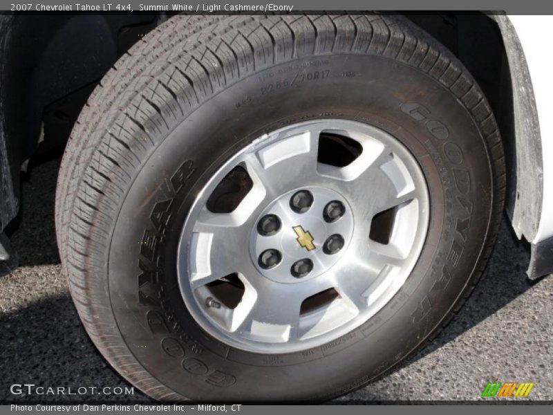Summit White / Light Cashmere/Ebony 2007 Chevrolet Tahoe LT 4x4