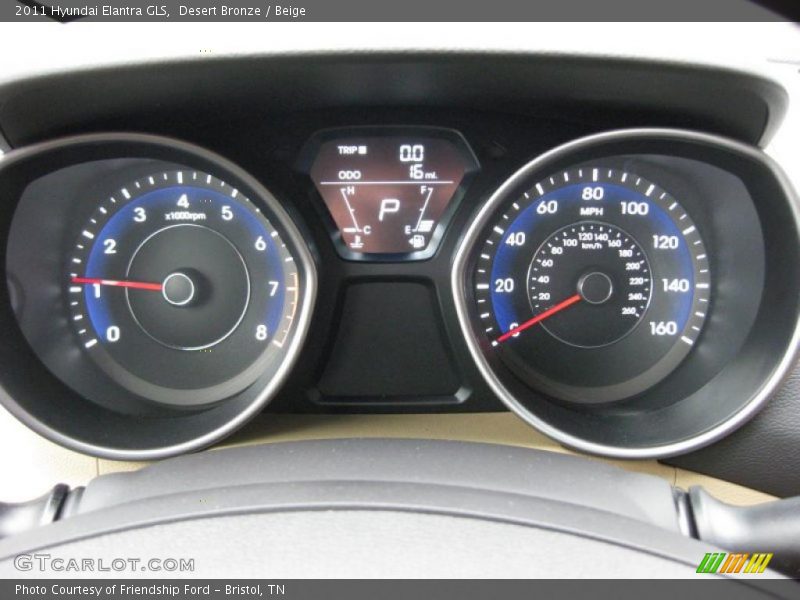  2011 Elantra GLS GLS Gauges
