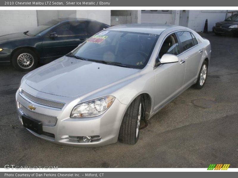 Silver Ice Metallic / Ebony 2010 Chevrolet Malibu LTZ Sedan