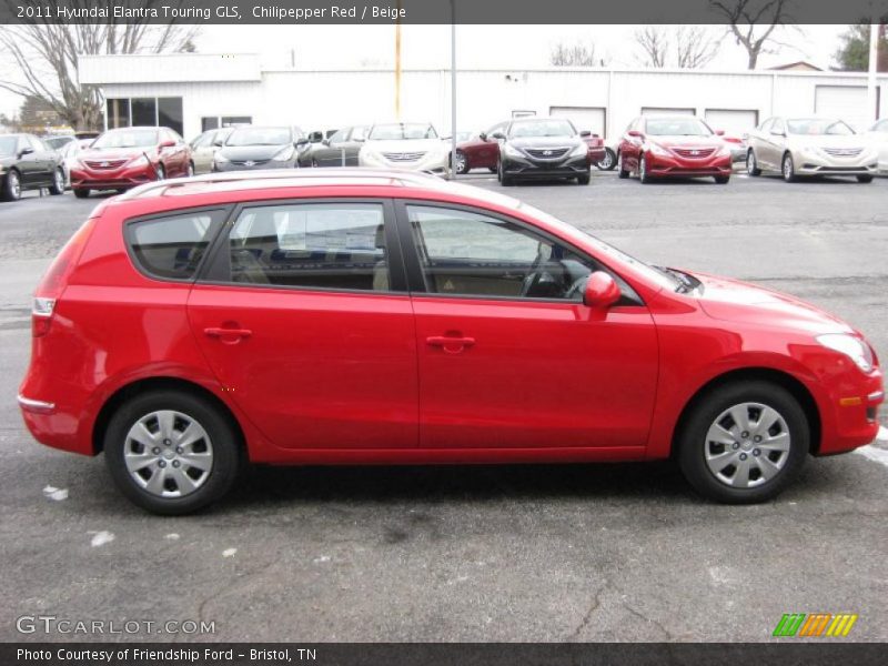  2011 Elantra Touring GLS Chilipepper Red