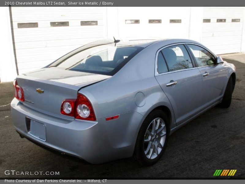 Silver Ice Metallic / Ebony 2010 Chevrolet Malibu LTZ Sedan