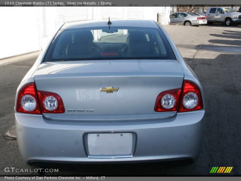 Silver Ice Metallic / Ebony 2010 Chevrolet Malibu LTZ Sedan