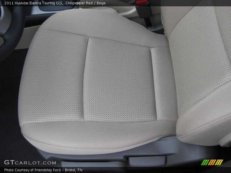 Chilipepper Red / Beige 2011 Hyundai Elantra Touring GLS