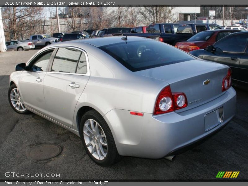 Silver Ice Metallic / Ebony 2010 Chevrolet Malibu LTZ Sedan