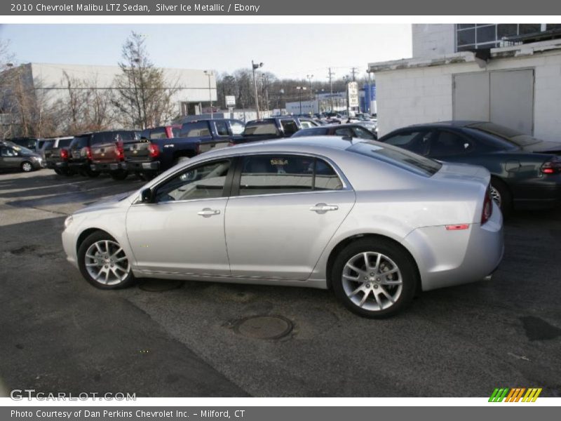 Silver Ice Metallic / Ebony 2010 Chevrolet Malibu LTZ Sedan