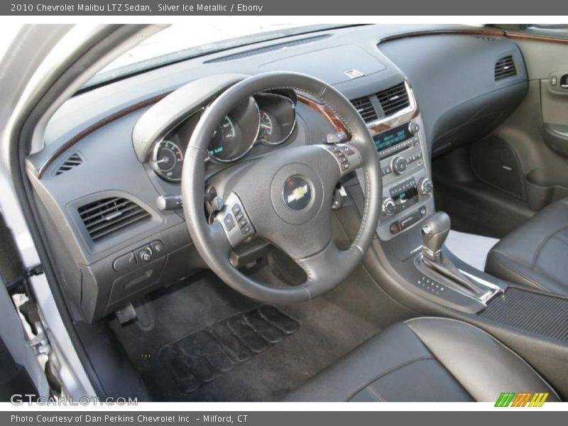 Silver Ice Metallic / Ebony 2010 Chevrolet Malibu LTZ Sedan