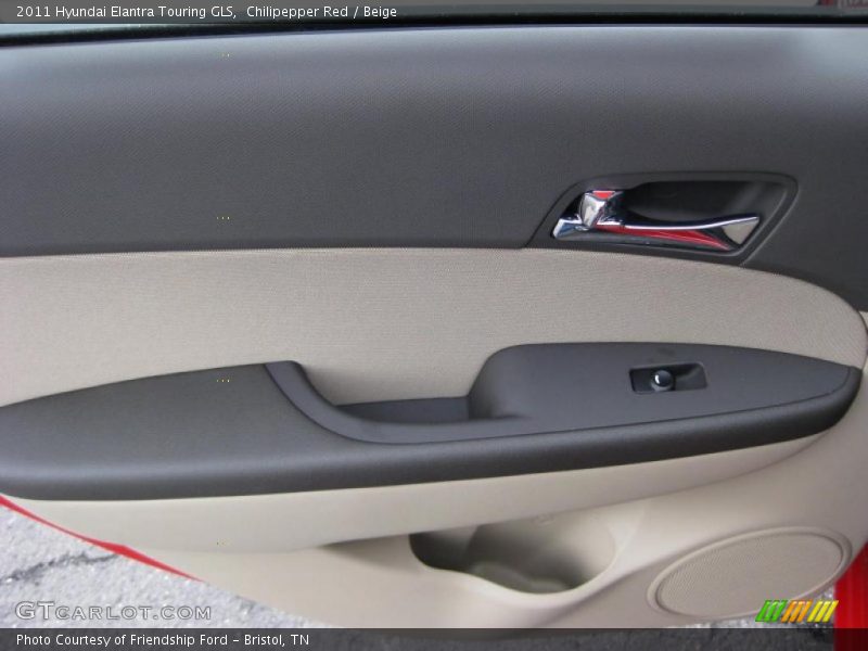 Door Panel of 2011 Elantra Touring GLS