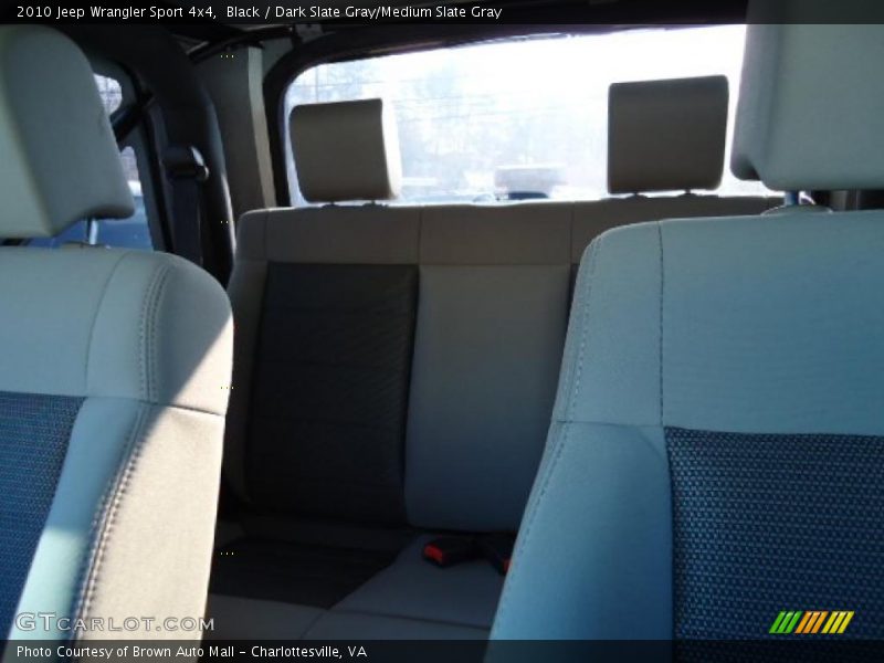 Black / Dark Slate Gray/Medium Slate Gray 2010 Jeep Wrangler Sport 4x4