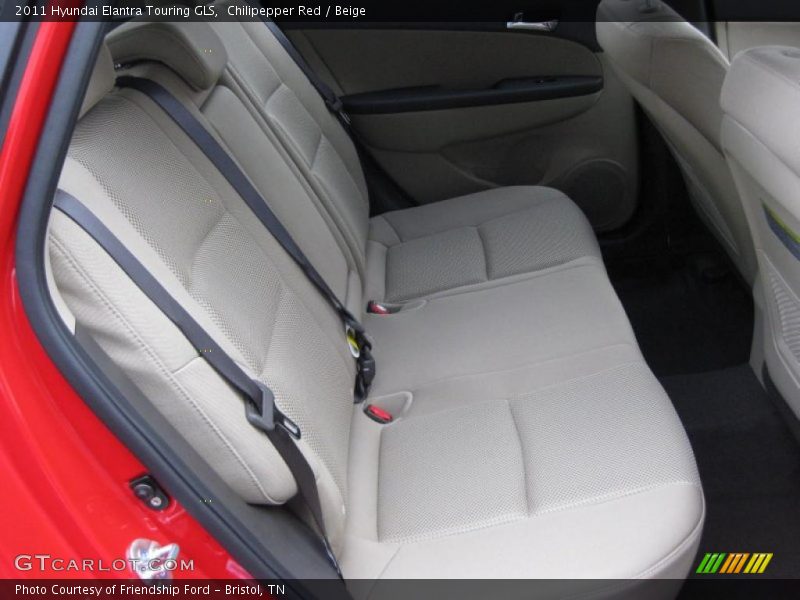  2011 Elantra Touring GLS Beige Interior