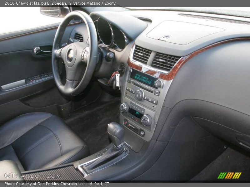 Silver Ice Metallic / Ebony 2010 Chevrolet Malibu LTZ Sedan