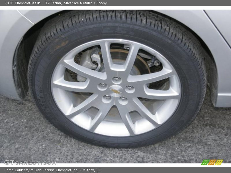 Silver Ice Metallic / Ebony 2010 Chevrolet Malibu LTZ Sedan