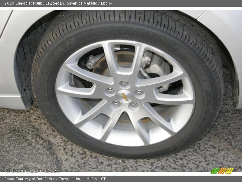 Silver Ice Metallic / Ebony 2010 Chevrolet Malibu LTZ Sedan