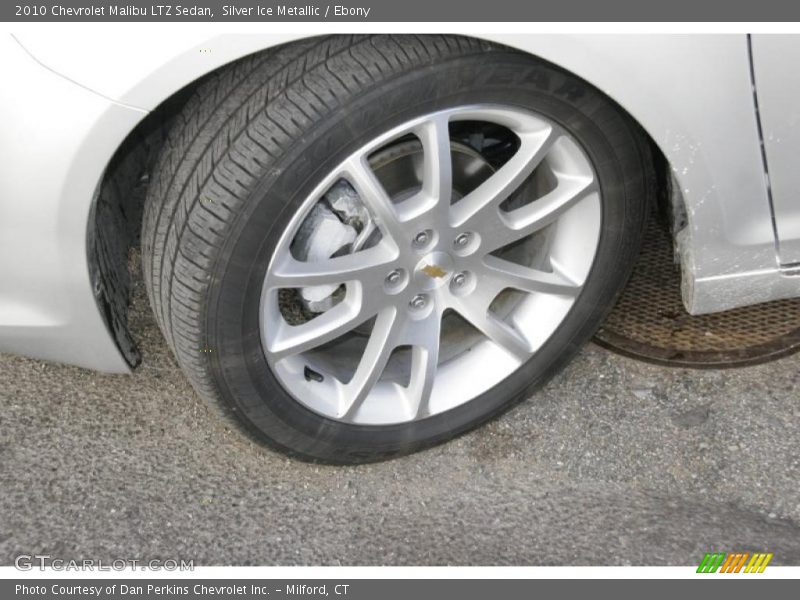 Silver Ice Metallic / Ebony 2010 Chevrolet Malibu LTZ Sedan