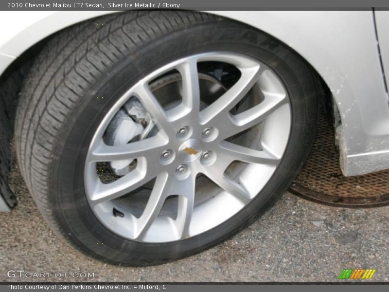 Silver Ice Metallic / Ebony 2010 Chevrolet Malibu LTZ Sedan