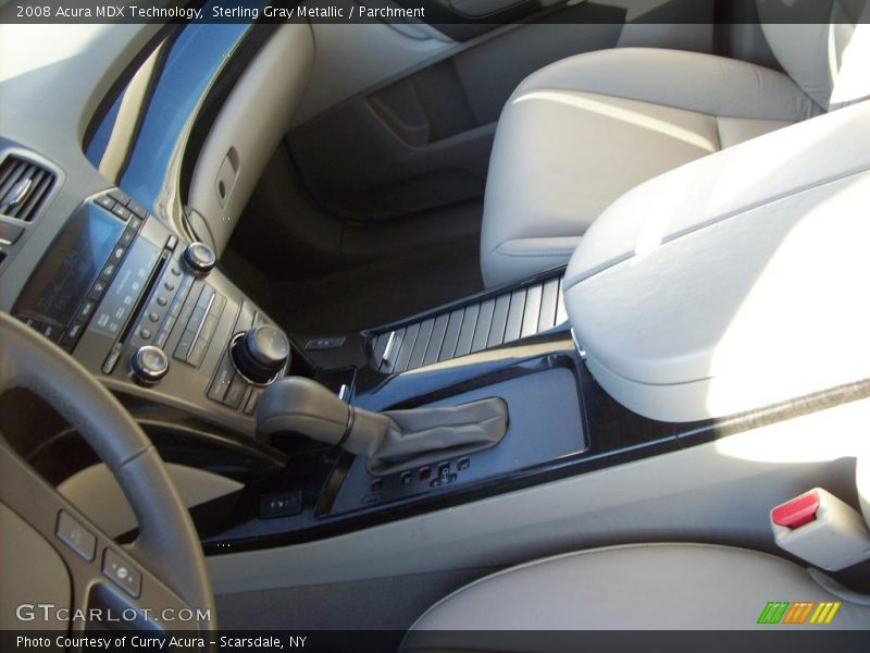 Sterling Gray Metallic / Parchment 2008 Acura MDX Technology