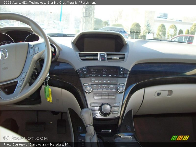 Sterling Gray Metallic / Parchment 2008 Acura MDX Technology