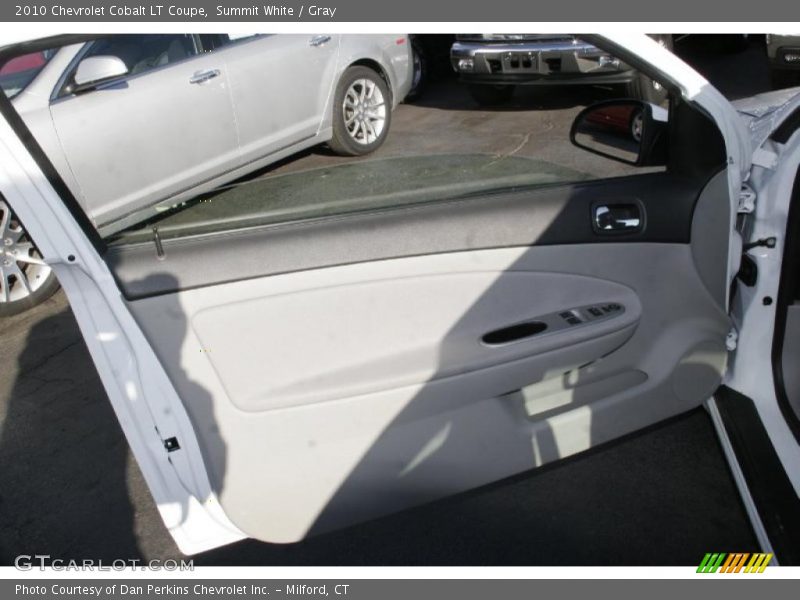 Summit White / Gray 2010 Chevrolet Cobalt LT Coupe