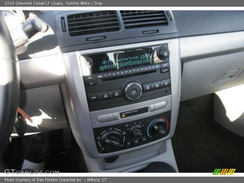 Summit White / Gray 2010 Chevrolet Cobalt LT Coupe