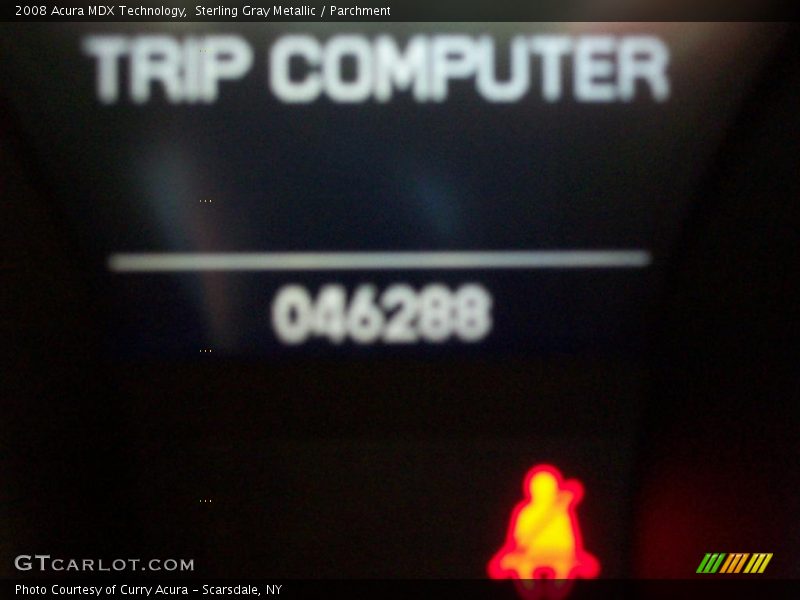 Sterling Gray Metallic / Parchment 2008 Acura MDX Technology