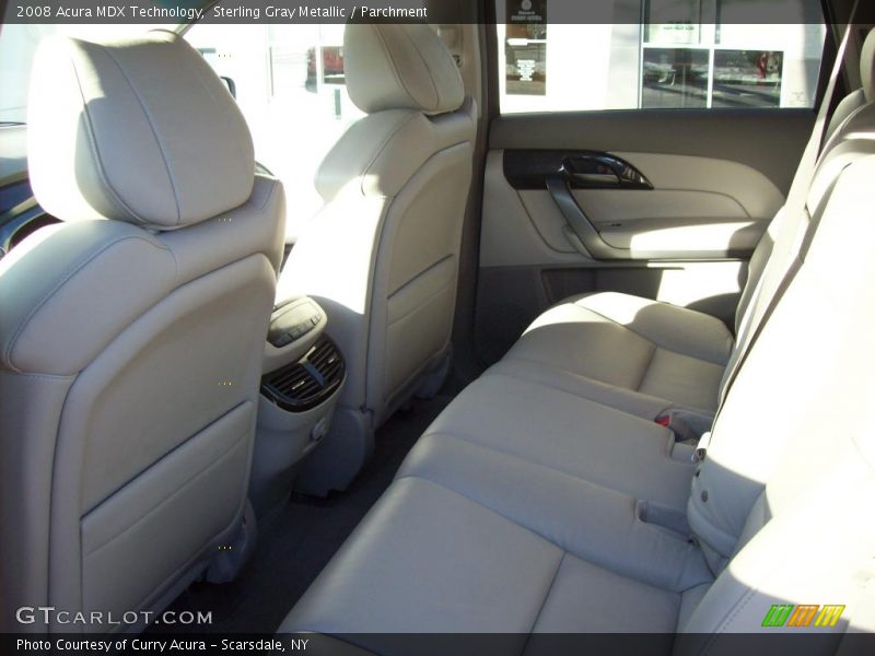 Sterling Gray Metallic / Parchment 2008 Acura MDX Technology