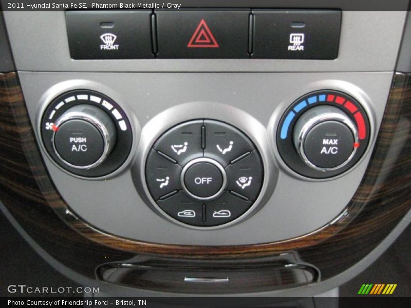 Controls of 2011 Santa Fe SE