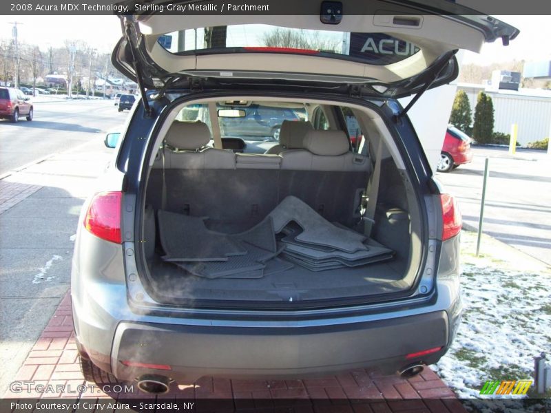 Sterling Gray Metallic / Parchment 2008 Acura MDX Technology