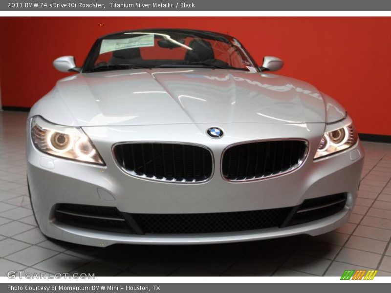 Titanium Silver Metallic / Black 2011 BMW Z4 sDrive30i Roadster