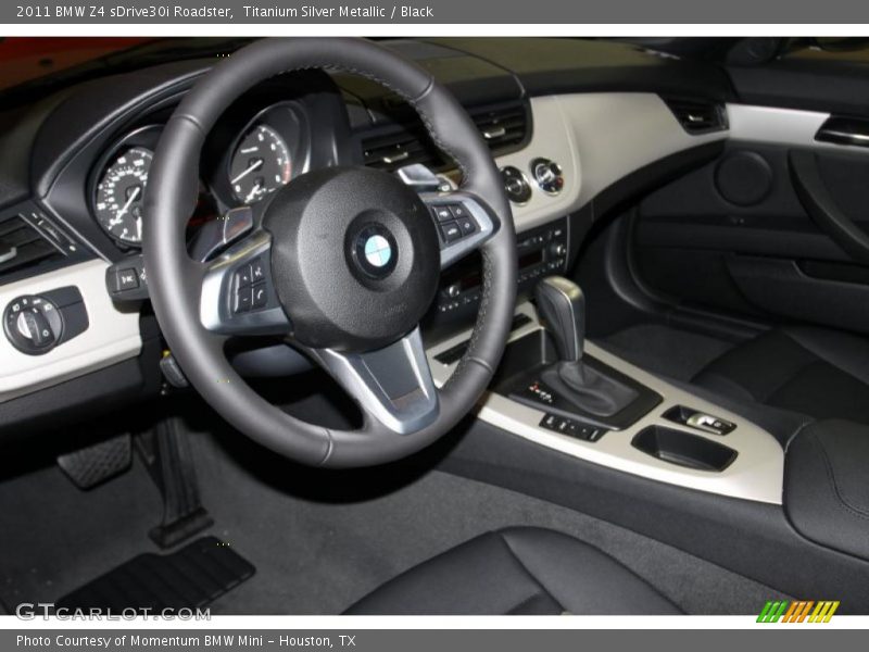 Titanium Silver Metallic / Black 2011 BMW Z4 sDrive30i Roadster