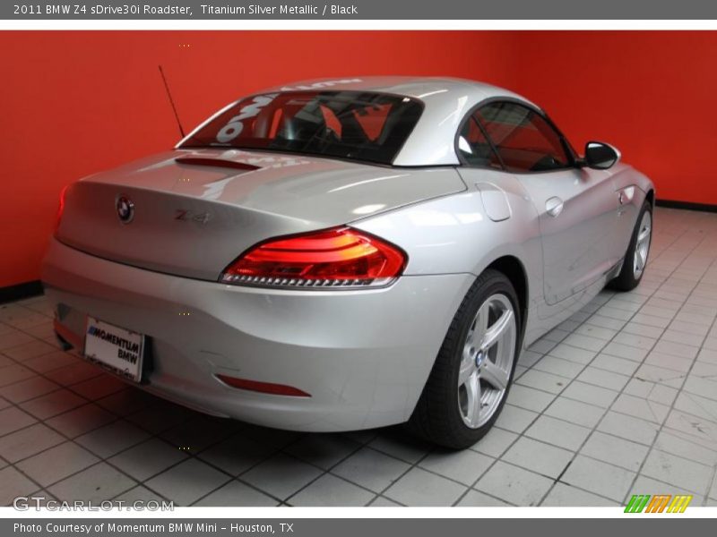 Titanium Silver Metallic / Black 2011 BMW Z4 sDrive30i Roadster