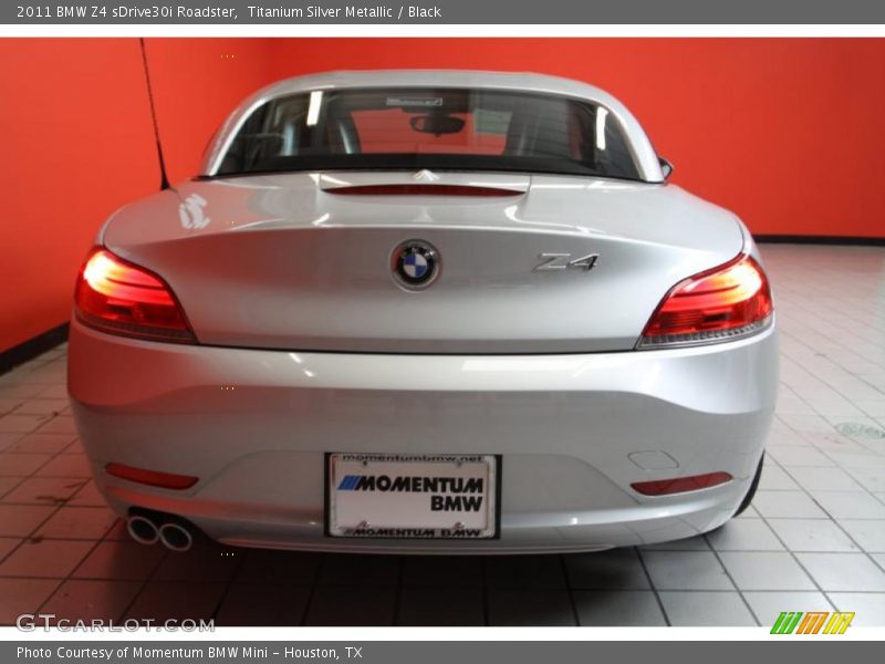 Titanium Silver Metallic / Black 2011 BMW Z4 sDrive30i Roadster